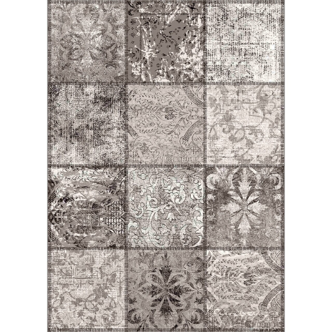 Covor, Exfab225, 120x180 cm, Nurca / Crema — imaginea 2