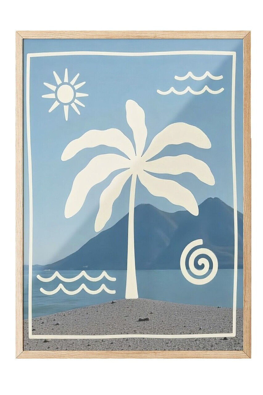 Tablou decorativ, 109776, Lemn masiv, Sticla PVC, Multicolor — imaginea 2