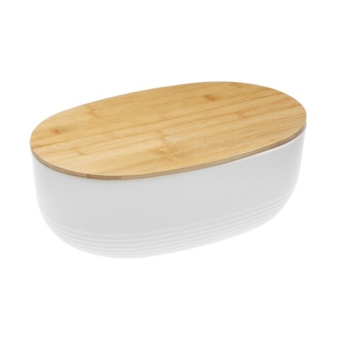 Cutie pentru paine Zion, Versa, 39 x 24 x 13.5 cm, bambus/polistiren 13.5