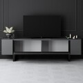 Comoda TV, Bexley, Yildiz, Antracit / Negru