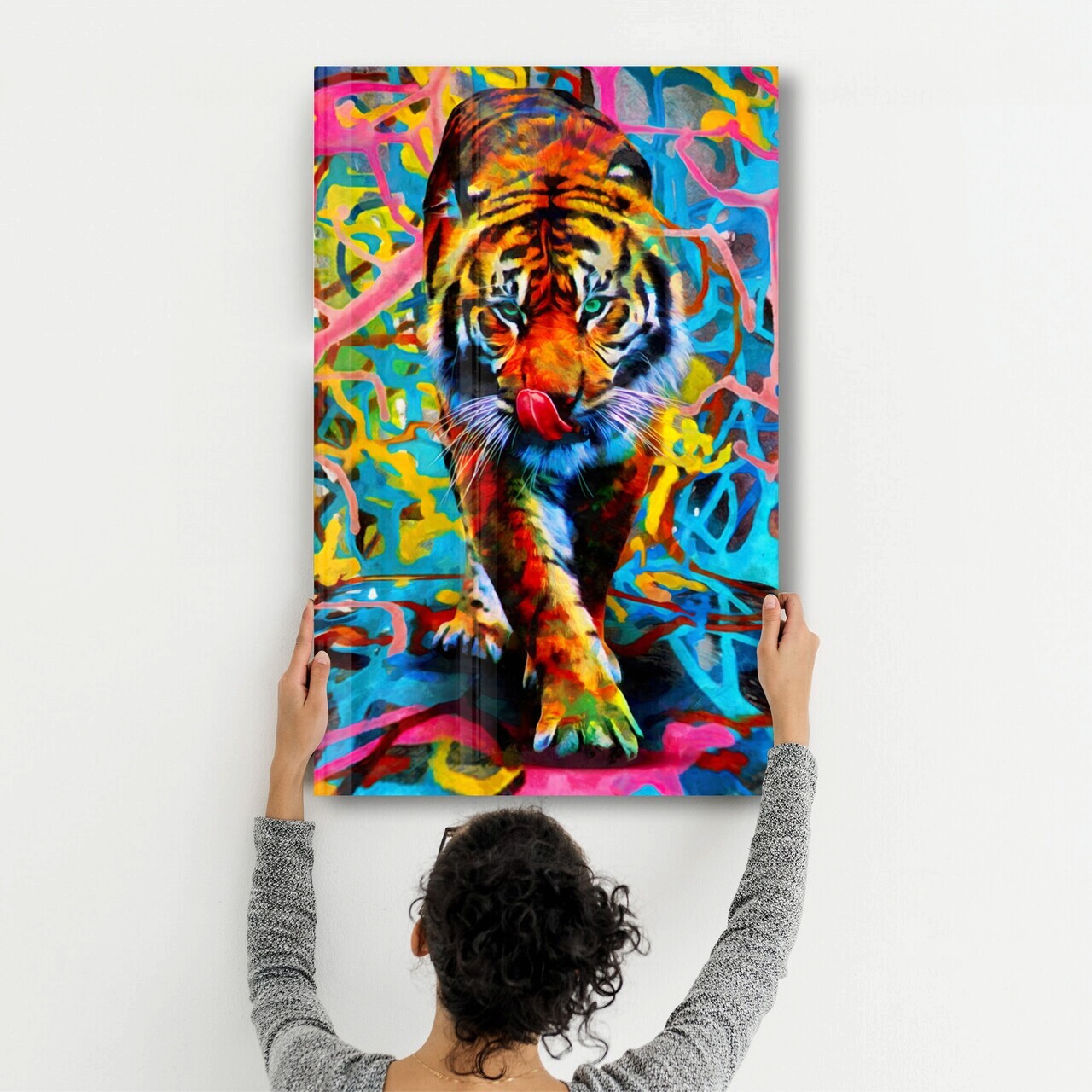 Tablou decorativ, CAM-1095, Dimensiuni: 46 x 72 cm, Multicolor — imaginea 2