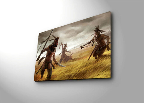 Tablou decorativ, 4570ntvc-5, canvas, dimensiune: 45 x 70 cm, multicolor