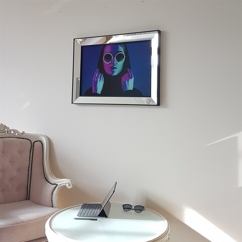 Tablou decorativ T714, Neostill, sticla temperata, 50 x 70 cm