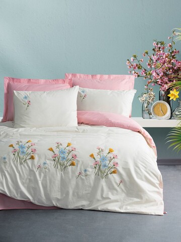 Lenjerie de pat dubla, Delbin - Pink, Cotton Box, Bumbac Ranforce