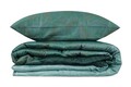 Lenjerie de pat pentru o persoana, Victoria, Pandora 121VCT03459, 2 piese, bumbac satinat, multicolor