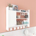 Cabinet bucatarie Knerr, Colman, 85x15x65 cm, alb