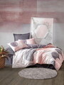 Lenjerie de pat dubla (DE), Leron - Grey, Cotton Box, Bumbac Ranforce