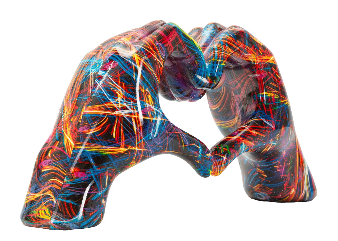 Decoratiune, Mauro Ferretti, Lover Psyco, 25x7.5x13.5 cm, polirasina, multicolor - imagine 5