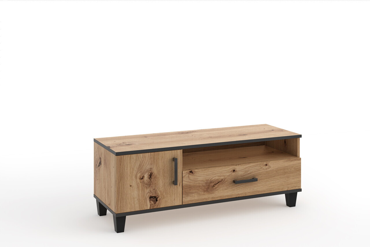 Comoda TV ADRK, Pola 07, 120x40x51.5 cm, PAL laminat, artisan