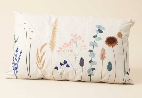 Perna decorativa bellamy flower, 30x60 cm, poliester, multicolor
