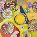 Serviciu de masa 18 piese Lisabona, Excelsa, portelan, multicolor