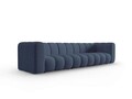 Canapea 5 locuri, Lupine, Micadoni Home, BL, 318x87x70 cm, poliester chenille, albastru