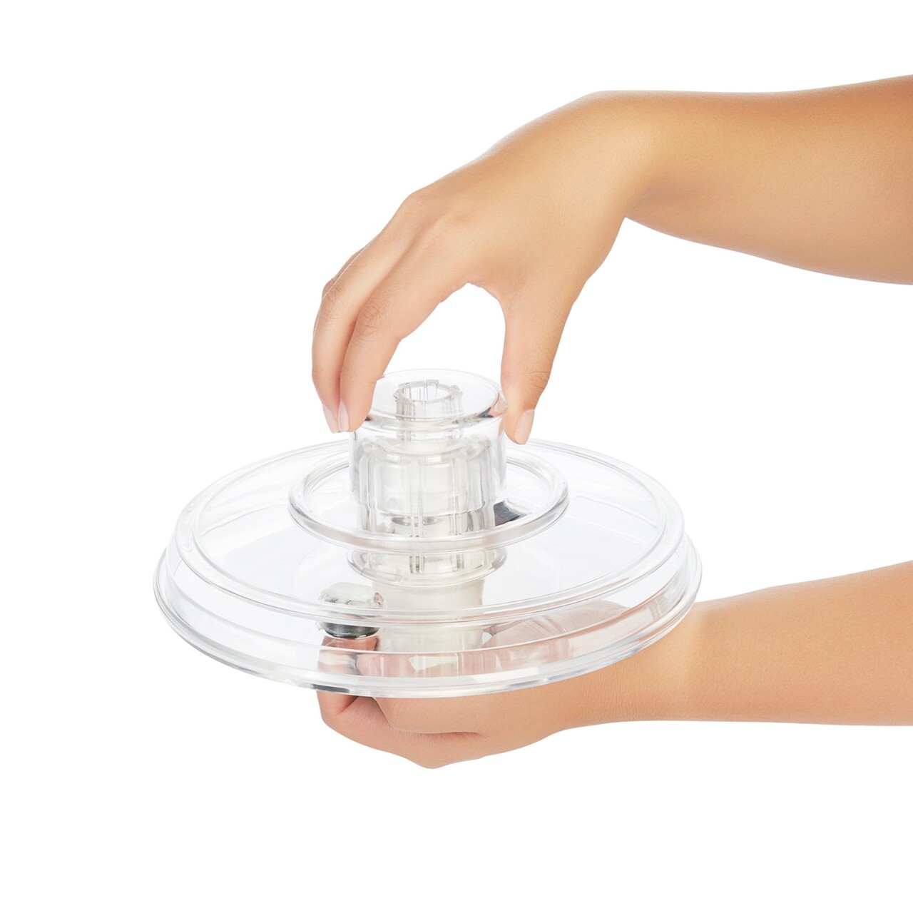 Uscator salata si verdeturi, 20cm/2,7L, "Good Grips" - OXO - imagine 6