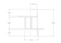 Raft de perete, Asse Home, Herra , 40x60x20 cm, PAL , Antracit