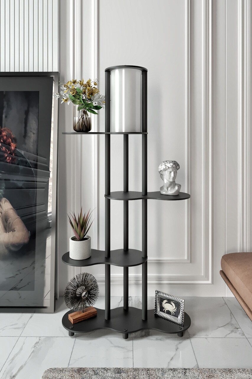 Lampadar, L'essentiel Maison, 666PTR1118, Negru