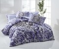 Lenjerie de pat dubla, 3 piese, The Club Cotton, Dama, bumbac ranforce, 145 TC, multicolor