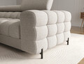 Coltar extensibil dreapta 3 locuri ELTAP, LT-20ROY, Felro, 285x181x93 cm, lemn/poliester, bej