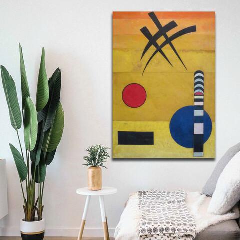 Tablou decorativ, 70100kandinsky018, canvas , lemn, multicolor