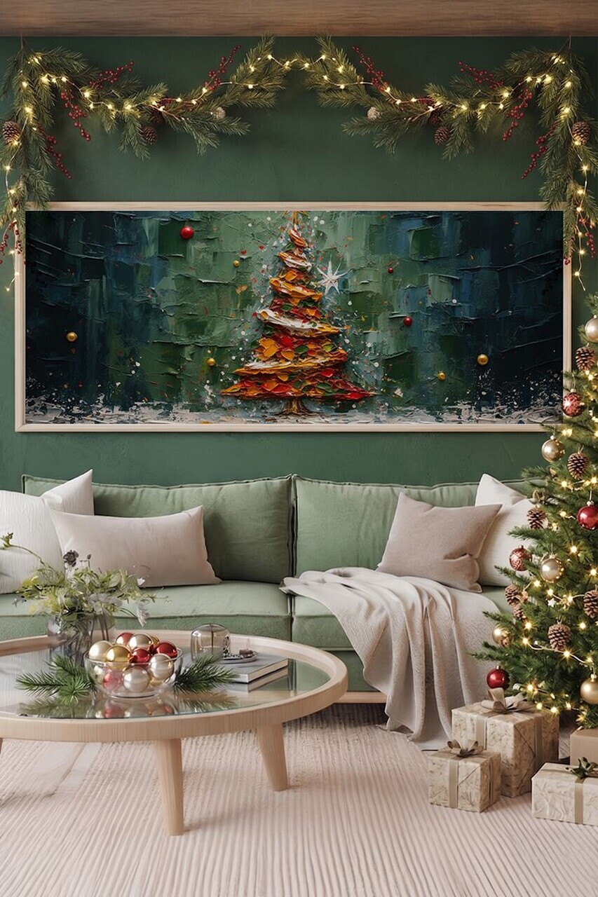 Tablou decorativ, Artnwyyty10-3370, MDF, Multicolor — imaginea 2