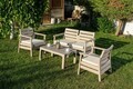 Set mobilier de gradina, Okko, Solemare 125, Bej deșert