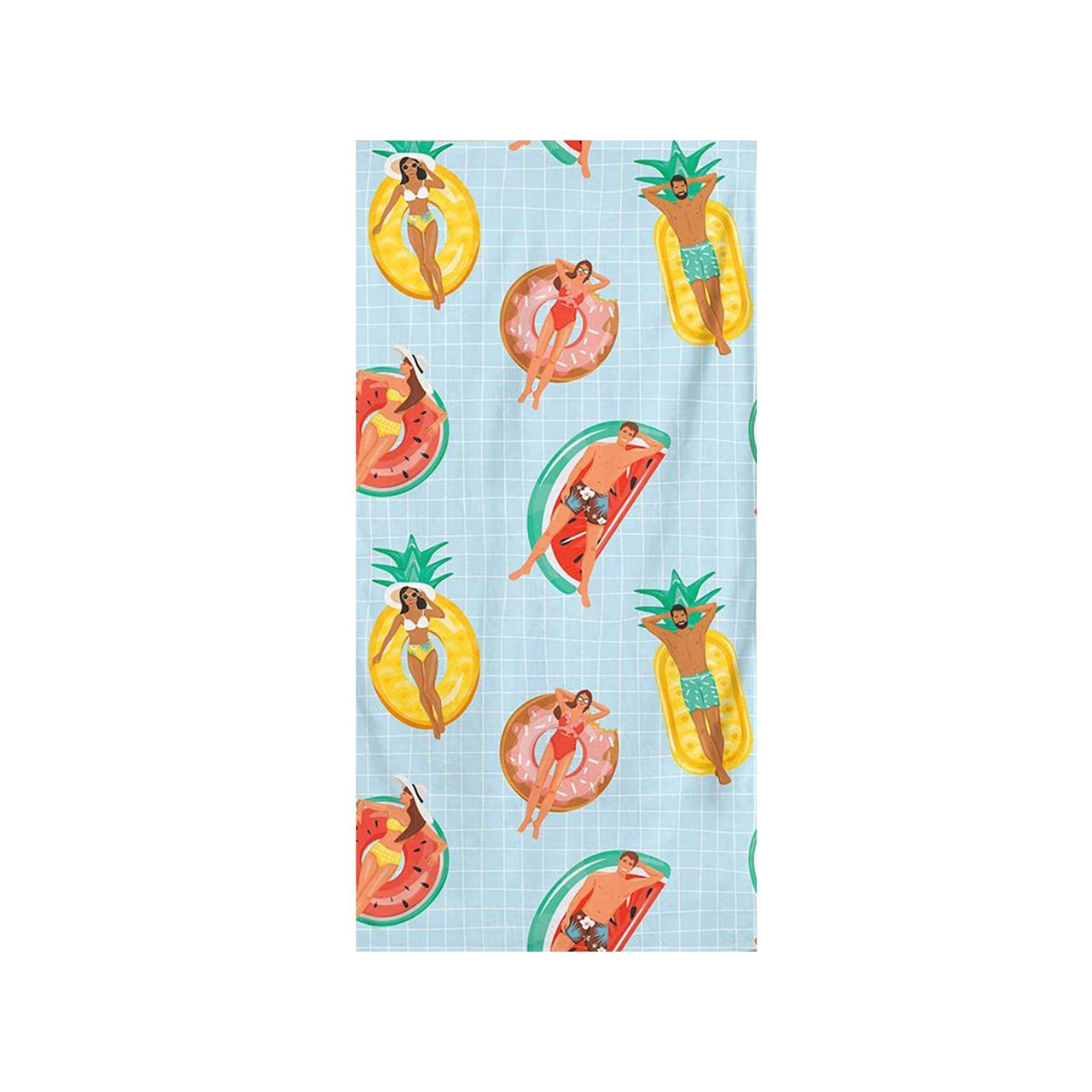 Prosop de plaja, L'essentiel Maison, BT20213006, 75x150 cm, Multicolor - view 3