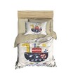 Lenjerie de pat pentru copii, PH156, Pearl Home, Poliester Satinat
