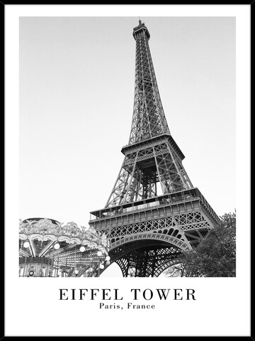 Tablou, styler, eiffel, 50 x 70 cm, mdf, multicolor