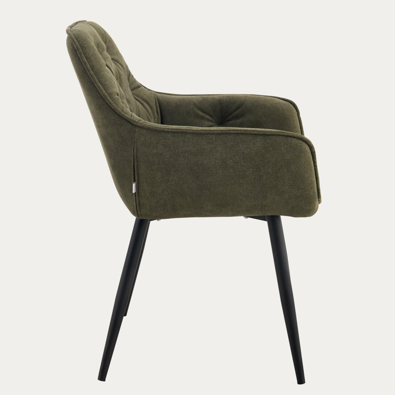 Scaun Fussy, Homla, 63x57x84 cm, metal/poliester, verde - view 4