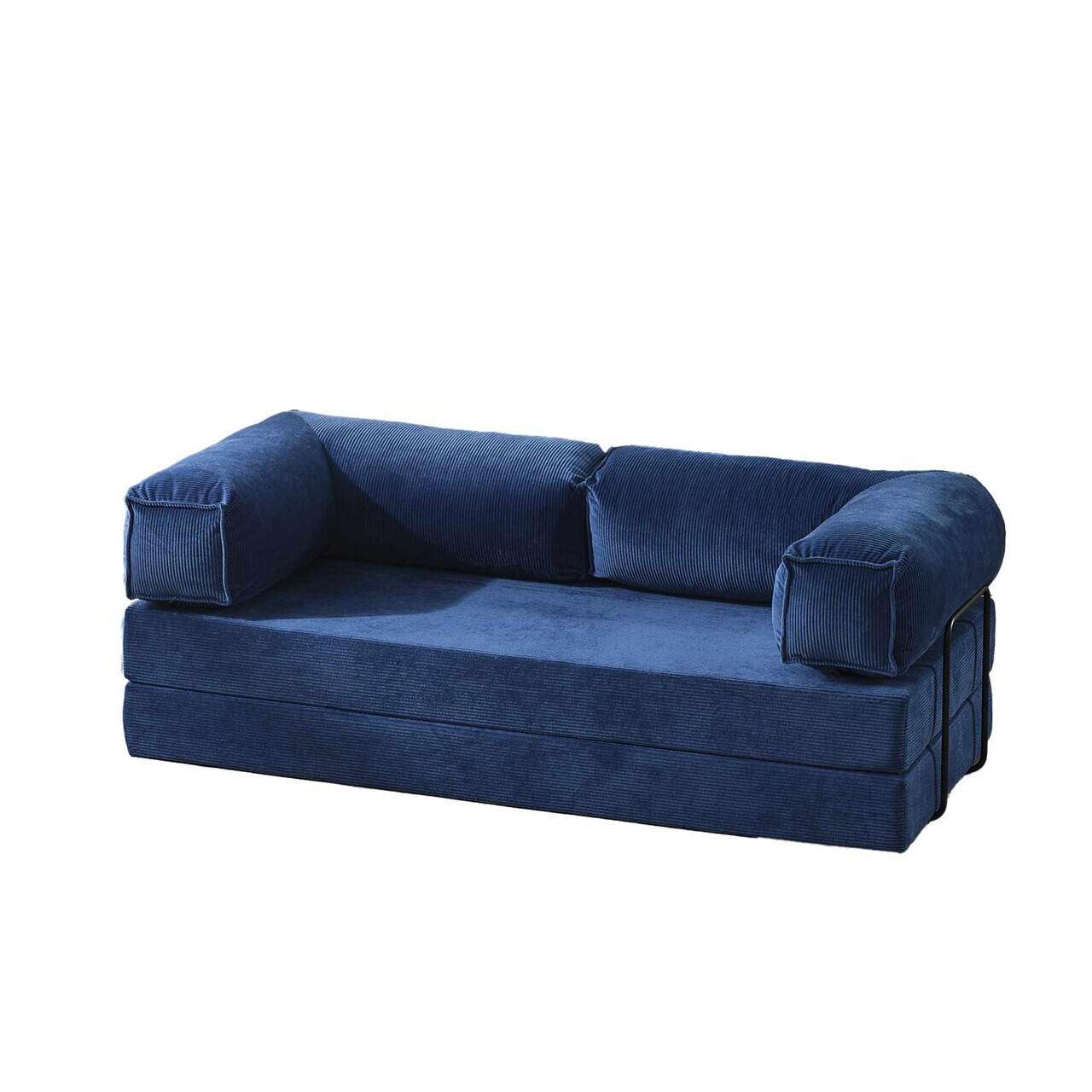 Canapea extensibila 3 locuri, Atelier del Sofa, 753SLC1125, Albastru inchis — imaginea 3