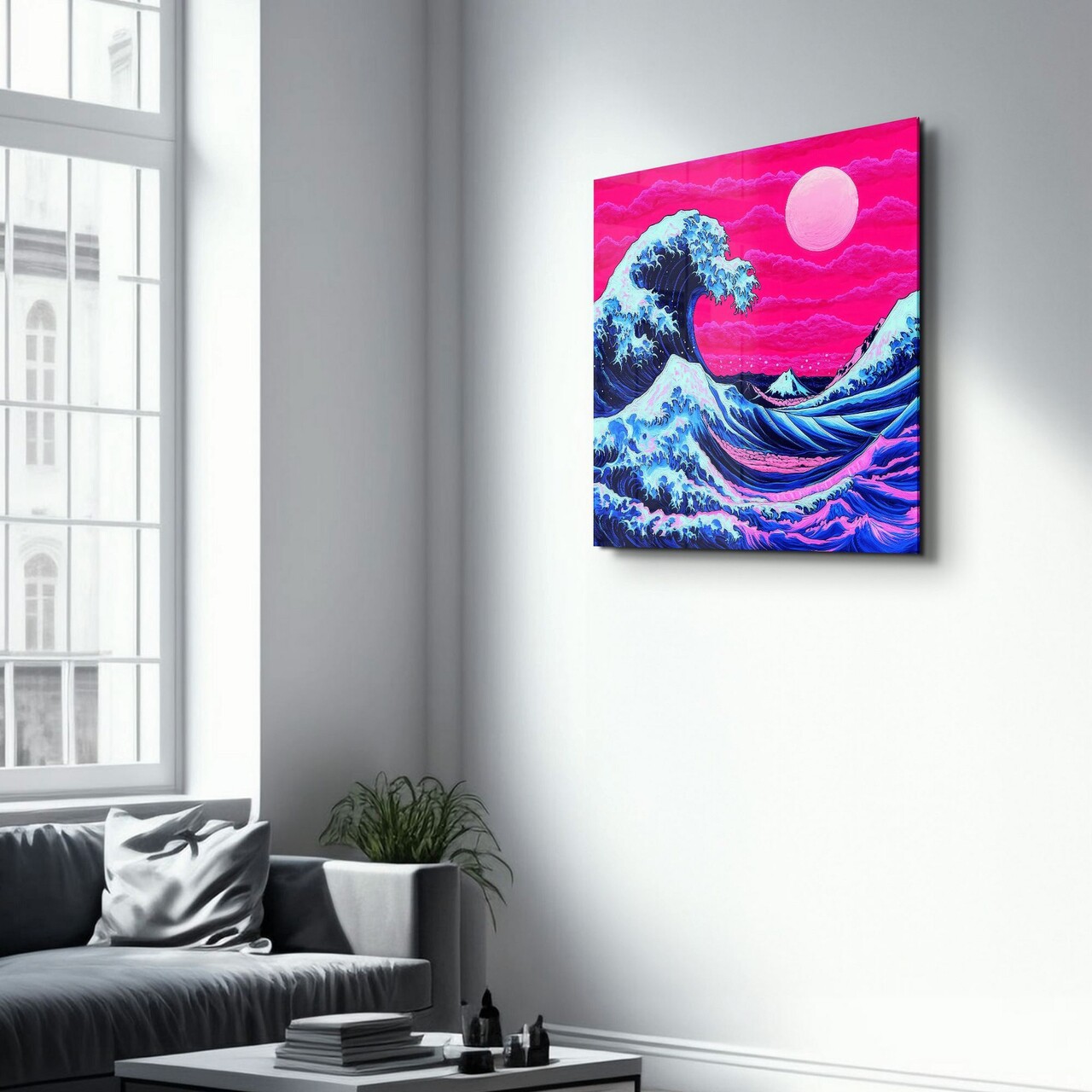 Tablou decorativ, SPK-3004, Dimensiune: 50 x 50 cm, Multicolor - view 5