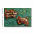 Tablou decorativ, 70100VANGOGH014, Canvas, Lemn, Multicolor