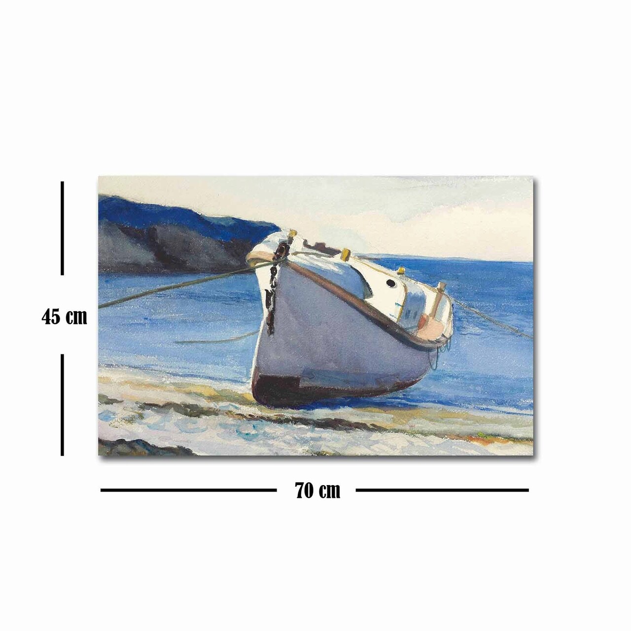 Tablou decorativ, FAMOUSART-027, Canvas, Dimensiune: 45 x 70 cm, Multicolor