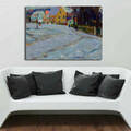 Tablou decorativ, 70100KANDINSKY025, Canvas, Lemn, Multicolor