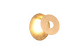 Aplica de perete Leano, TRIO, 6.5x18 cm, 6W, 1x SMD, metal, auriu