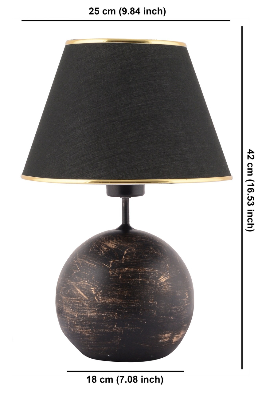 Lampa de masa, Opviq, 390FLH2254, Negru - view 6
