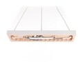 Lustra Afternoon tea, Deco Republic, E27, 3x60W, ceramica, portocaliu/mov