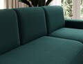 Coltar extensibil dreapta 4 locuri ELTAP, Aurumm, 285x180x92 cm, lemn/poliester, verde inchis