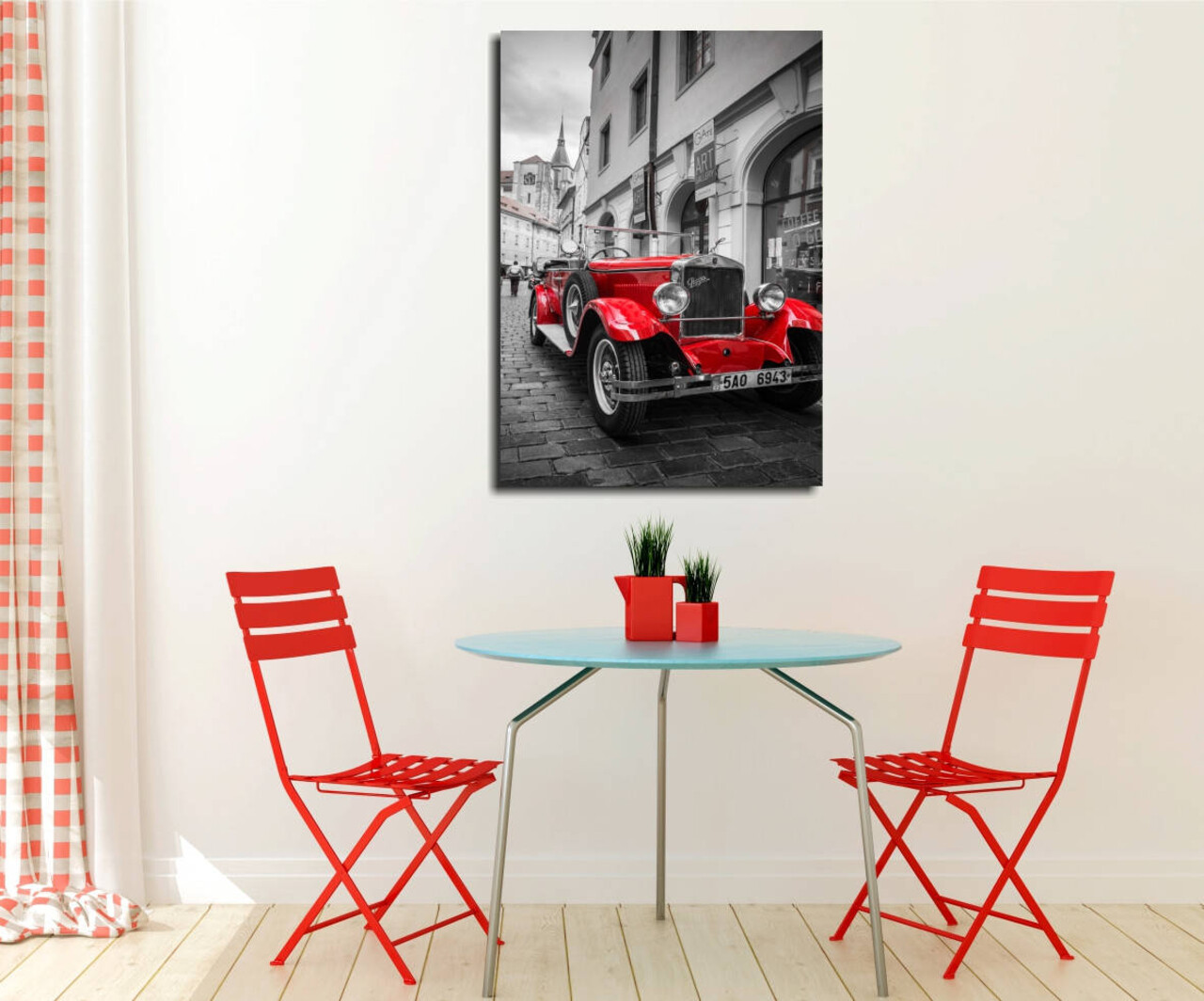 Tablou decorativ, DC058, 30 x 40 cm, Multicolor - view 2