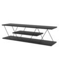 Comoda TV Canaz, Kalune Design, 120x30x33 cm, antracit/gri