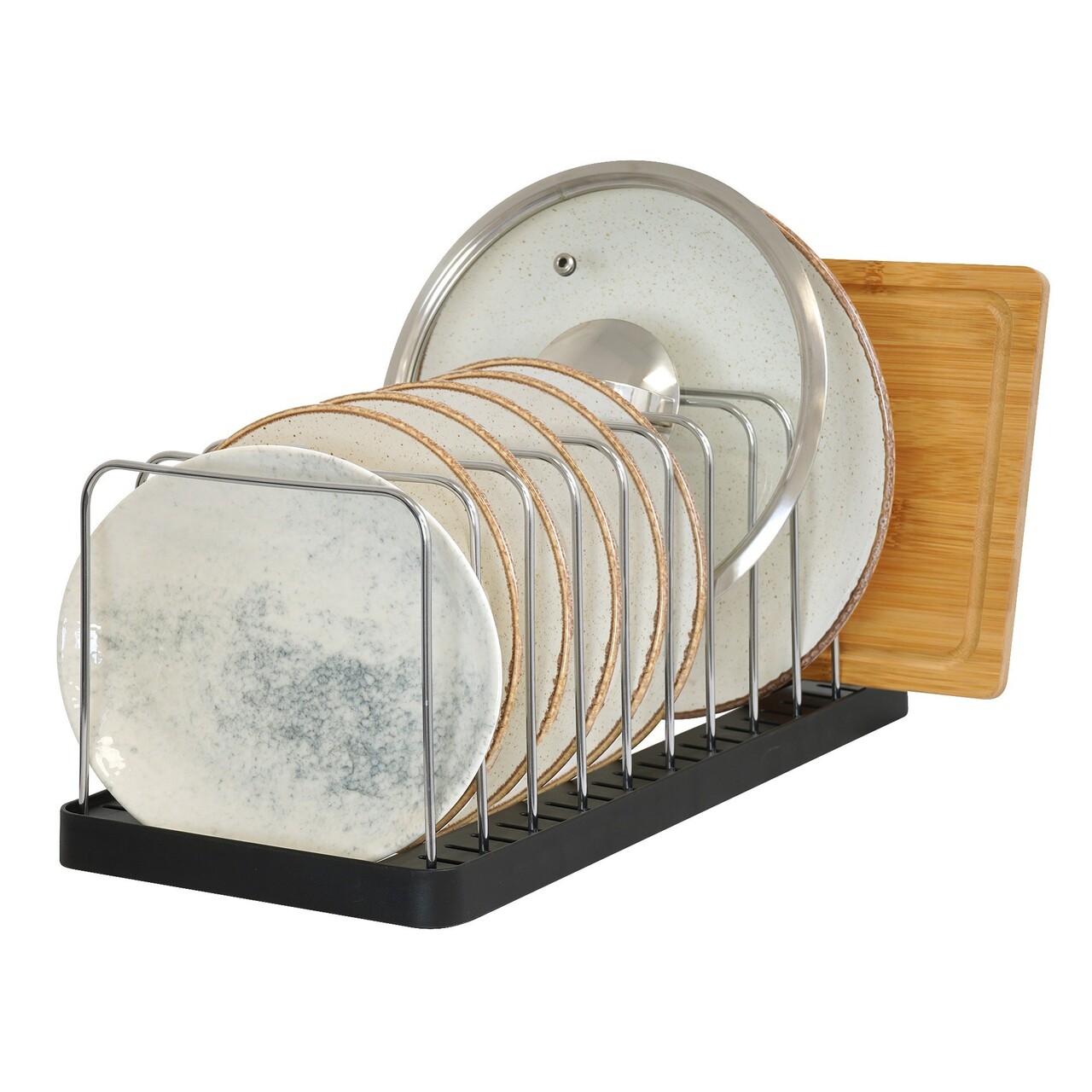 Suport vase, inox, 39,5x18,2x17,5cm - Zokura - imagine 2