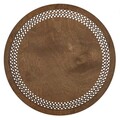 Set suporturi pentru farfurie, Payna, 790PYN1178, Lemn , Produs lucrat manual, Maro