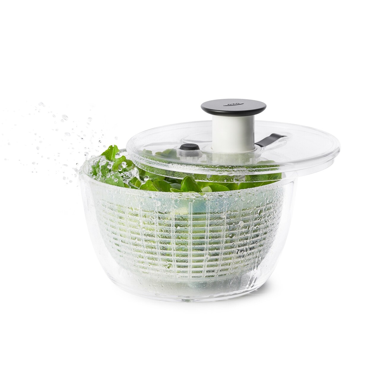 Uscator salata si verdeturi, 20cm/2,7L, "Good Grips" - OXO - imagine 10