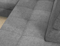 Coltar extensibil stanga 4 locuri ELTAP, LT-03TOU, Eridano, 275x202x88 cm, lemn/poliester, gri inchis