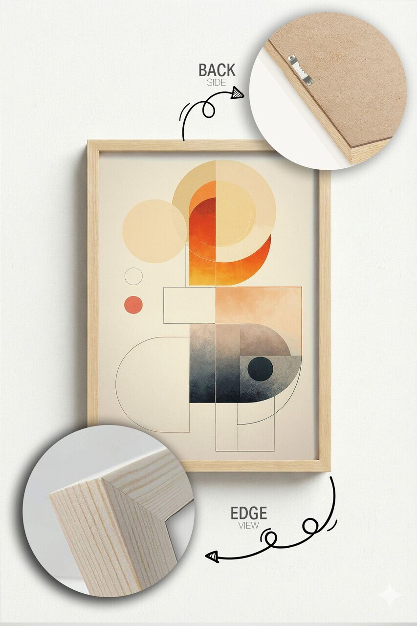 Tablou decorativ, Artnewclahsp54-3348, Lemn masiv, MDF, Multicolor - view 4
