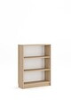 Corp biblioteca, Hanah Home, Bili3 80, 80x105x28 cm, Stejar Sonomo