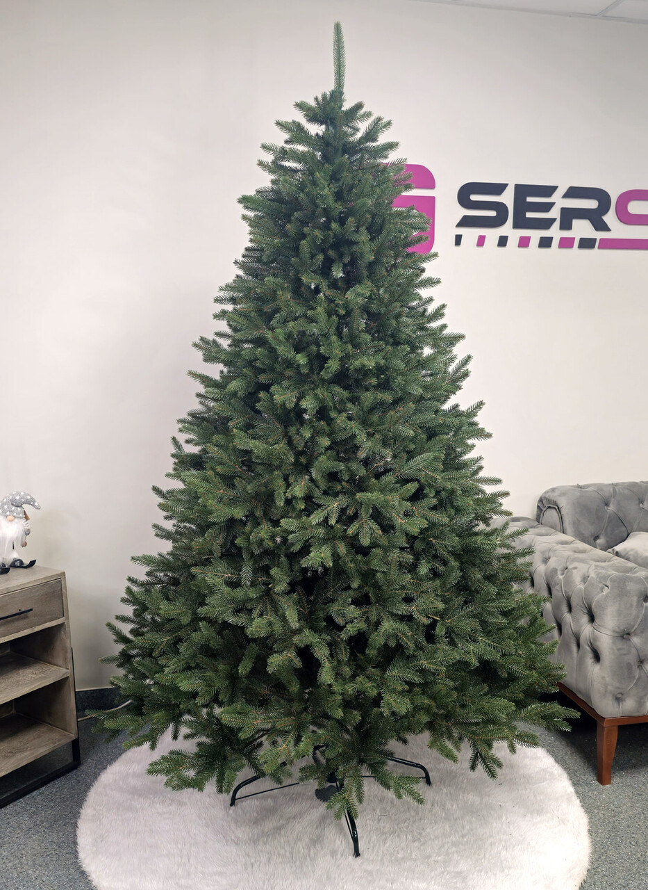 Brad artificial Christmas Deluxe by Sersimo, Alpin Select, integral 3D, 230cm — imaginea 6