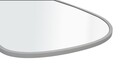 Oglinda decorativa, Lumisfera, Asymmetric Design 30 x 42, Argintiu