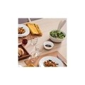 Set 6 boluri pentru salata Toledo, Bormioli, Ø19 cm, opal, alb