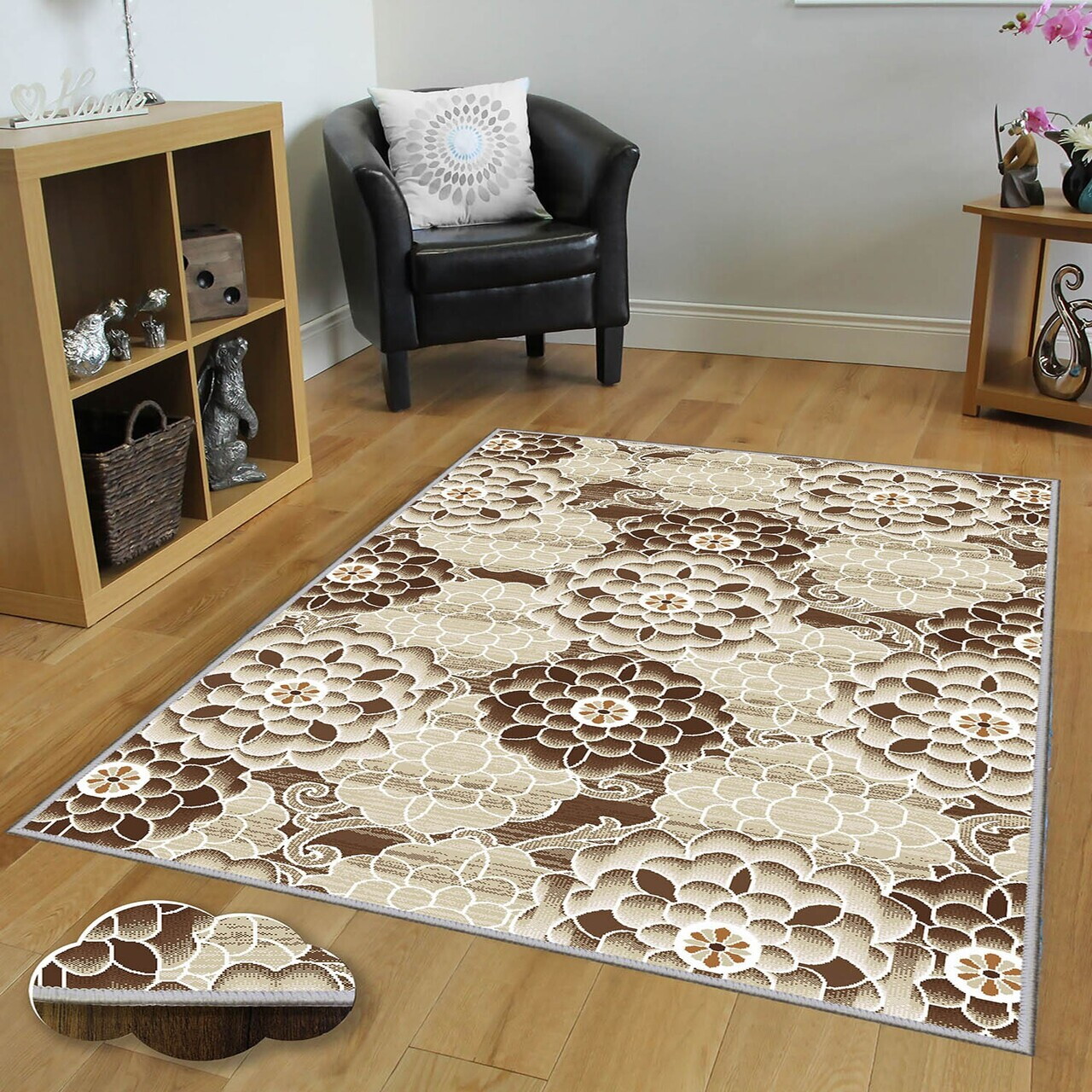 Covor Eexfab1002 140x220 cm Poliester Multicolor