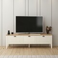Comoda TV, Hanah Home, Marlo, 183x54x46 cm, Coș adânc